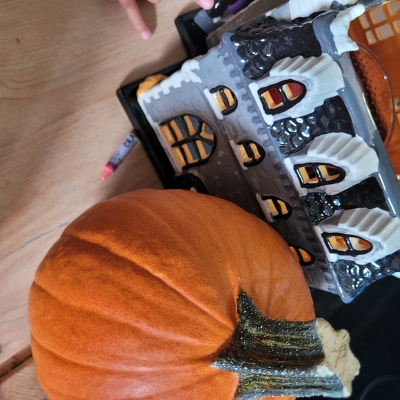 Bath and body works candle holder haunted house Halloween rare - Picture 8 of 11